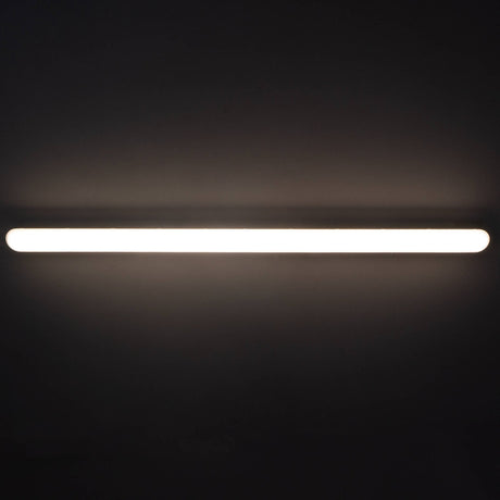 LED-TL-Leuchte, 2500 Lumen, 18 W, Kaltweiß (4000 K), Schutzart IP65 (wasserdicht), Stoßfest (IK08), 120 cm, 4 Stück
