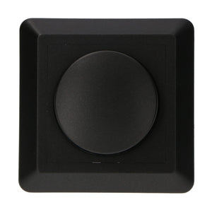 LED's Light Complete Dimmerknop met Frame - Zwart - Past in frames van GIRA, JUNG, Busch-Jaeger
