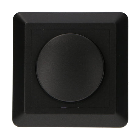 LED's Light Complete Dimmerknop met Frame - Zwart - Past in frames van GIRA, JUNG, Busch-Jaeger