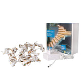 LED's Light Complete LED Stair Lighting Set - 15 steps x 80 cm - Adjustable length - Cold white light