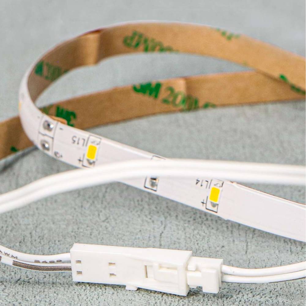 LED's Light Complete LED Stair Lighting Set - 15 steps x 80 cm - Adjustable length - Cold white light