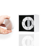 LED's Light Cube LED Ceiling Lamp - 1 light point - Rotatable light - Steel - 10 x 8 cm - White