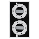 LED's Light Cube LED Ceiling Lamp - 2 light points - Rotatable light - Steel - 20 x 8 cm - White