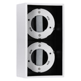 LED's Light Cube LED Ceiling Lamp - 2 light points - Rotatable light - Steel - 20 x 8 cm - White