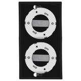 LED's Light Cube LED Ceiling Lamp - 2 light points - Rotatable light - Steel - 20 x 8 cm - Black