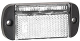 LED-Begrenzungsleuchte weiß | 12-24 V | 40 cm Kabel | 44WME