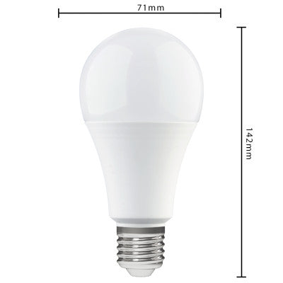 LED Lamp 1900 lumen - 16W - Warmwit 2700K - E27 - Vervangt 120W Gloeilamp - A70