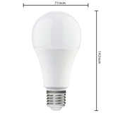 LED Lamp 1900 lumen - 16W - Warmwit 2700K - E27 - Vervangt 120W Gloeilamp - A70