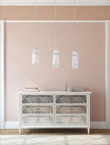 Dekorative Hängelampe fürs Esszimmer – Silber