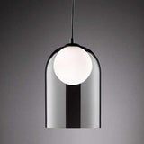 Pendelleuchte aus Rauchglas, warmweiß – Komplettset inkl. LED-Lampe – Schwarz