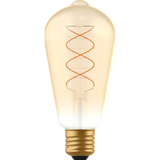 LED Filament Edison bulb - E27 - Extra warm white 1800K - 250 lumens - 4W - Dimmable - Gold glass - ST64 - 230V