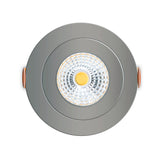 3 PACK - LED's Light Pro LED Inbouwspot Nikkel - DimToWarm - Ø 68mm - Kantelbaar - Warm wit licht - CRI95