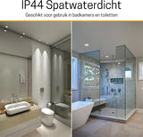 LED's Light Pro LED Inbouwspot Zwart - DimToWarm - Ø 68mm - Kantelbaar - Warm wit licht - CRI95- Dimbaar