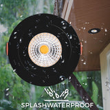 3 PACK - LED's Light Pro LED Inbouwspot Zwart - DimToWarm - Ø 68mm - Kantelbaar - Warm wit licht - CRI95- Dimbaar