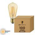 Edisonlamp E27 ST64 filament, 100 stuks, 2700K, doos
