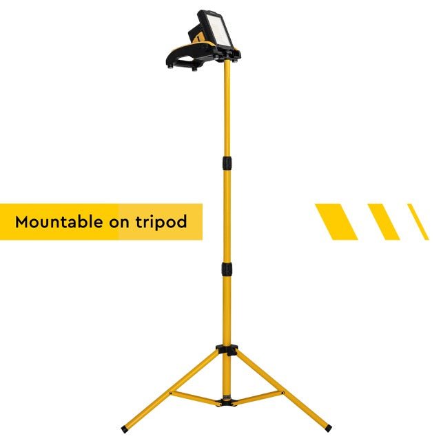 LED's Work 18 V kabellose LED-Arbeitsleuchte 2900 – funktioniert mit Akkus von Makita, Bosch, Dewalt, Milwaukee, Metabo – IP54