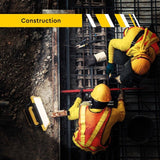 LED's Work Draadloze LED Bouwlamp 5200 - Werkt op accu's van Makita, Bosch, Dewalt, Milwaukee, Metabo – IP54