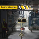 LED's Work Draadloze LED Bouwlamp 5200 - Werkt op accu's van Makita, Bosch, Dewalt, Milwaukee, Metabo – IP54