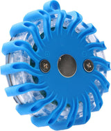 Wireless LED Rotating Light Blue Battery-Powered - 9 Modes - Magnetic &amp; Waterproof