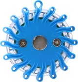 Wireless LED Rotating Light Blue Battery-Powered - 9 Modes - Magnetic &amp; Waterproof