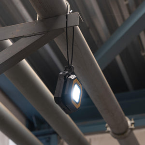 Wiederaufladbare LED-Arbeitsleuchte – 750 Lumen – Tageslichtweiß 6500 K – 3-stufig dimmbar – Schutzart IP54