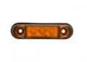 Amber LED marker light with bracket | 12-24V | 50cm cable | MV-4300A