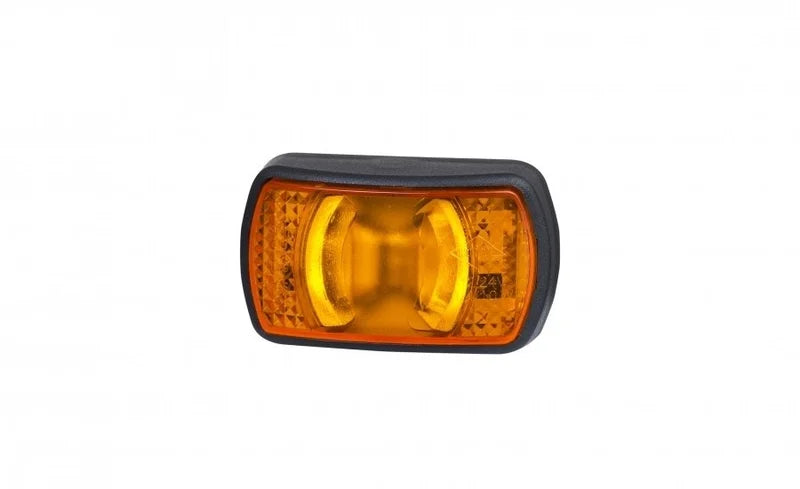 LED-Begrenzungsleuchte neongelb kompakt | 12-24 V | 50 cm Kabel | MV-3390A