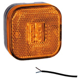 LED-Begrenzungsleuchte gelb | 12-24V | 50cm Kabel |