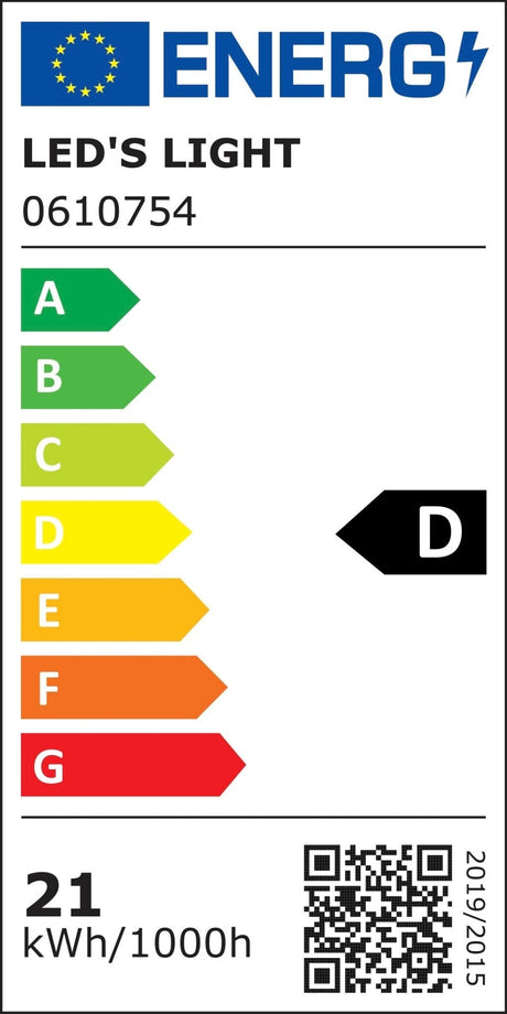 Doppelte, feuchtigkeitsbeständige LED-Leuchte 150 cm - 6120 Lumen - 33 W - Kaltweiß 4000 K - IP65 - D-Kennzeichnung
