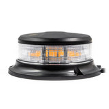 LED-Rundumleuchte | gelb | mit klarer Linse | 12-24 V | R65 | 3-Loch | S07ZL601AC