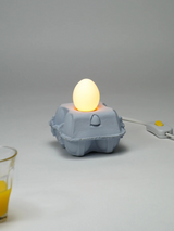 EggboxLAMP Sky LED lamp in eierdoosvorm met warmwit licht voor sfeervolle verlichting