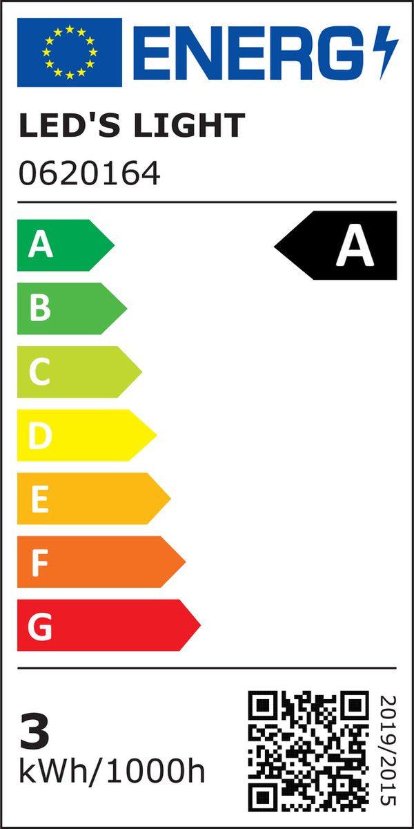 Ultra-LED-Lampe E27 – Energieeffizienzklasse A – Klarglas – 2,2 W entsprechen 40 W