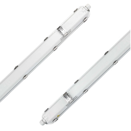 LED Vochtbestendig armatuur 5400 Lumen - 30W - 4000K Koelwit - IP65 - IK08 - 120cm - 4 stuks