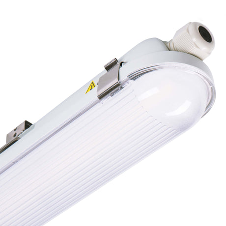 LED Vochtbestendig armatuur 5400 Lumen - 30W - 4000K Koelwit - IP65 - IK08 - 120cm - 4 stuks