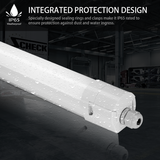 LED Tri-proof Armatuur 1200mm 5400lm 20W-36W - Koelwit 4000K - Koppelbaar - IP65 IK10 - 9 stuks - 230V