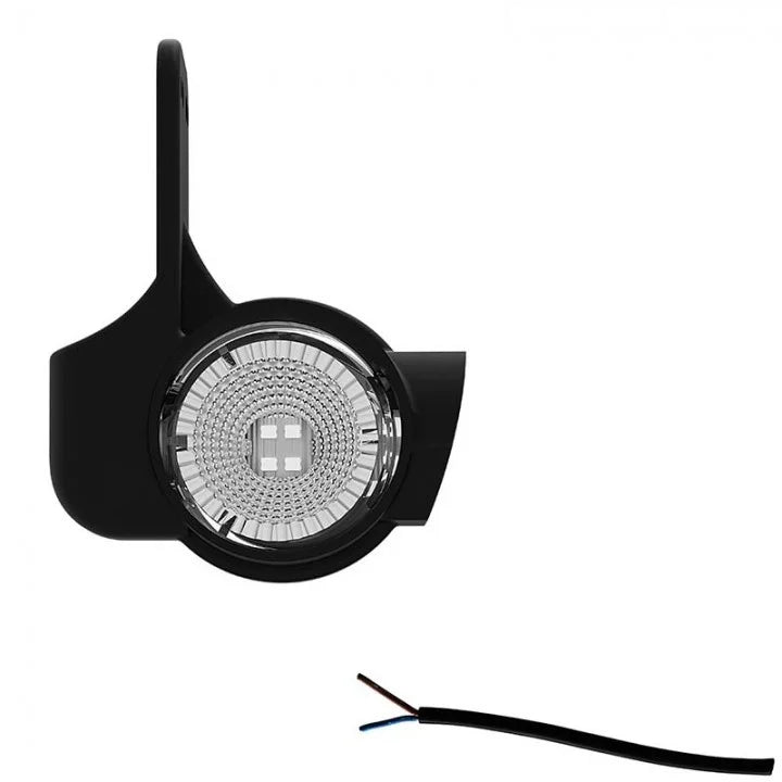 Links | LED-Breitenleuchte mit kurzem Griff | 12-24V | 20cm Kabel | M10BV-801RWA