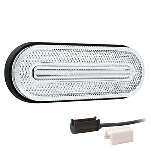 LED marker light white | 12-24v | 1.5mm². connector | M10MV-720W