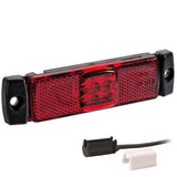 LED Begrenzungsleuchte rot | 12-24V | 1,5mm² Stecker |