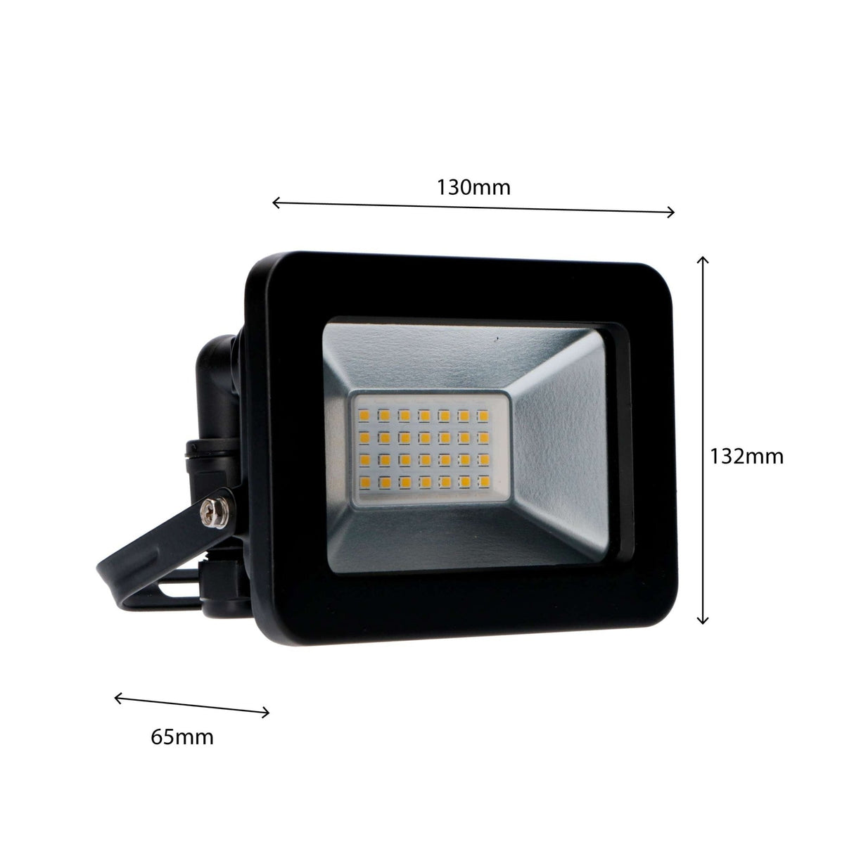 LED-Strahler 2200 – Wasserdicht IP65 – 20 W – Schwarz