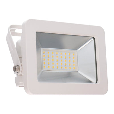 LED spotlight cool white 4000K - 30W 3300 lumens - IP65 waterproof - white
