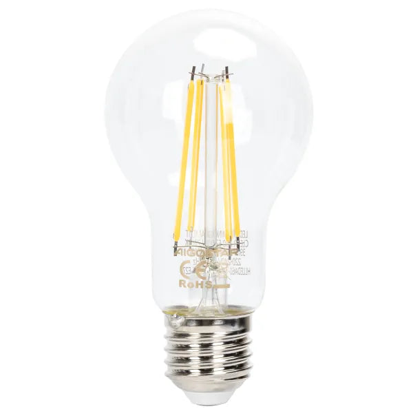 Incandescent lamp E27 dimmable warm white | A60 LED 6W~600Lm=51W halogen lighting | clear glass - 2700K