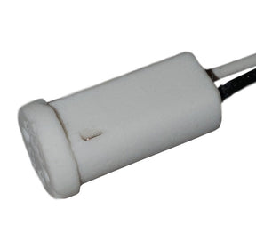 Lampholder | LED lamp holder | G4 porcelain lampholder | 18 cm cord | white - LEDPLANET.NL