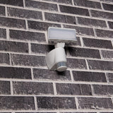 LED's Light LED Floodlight with Sensor - Automatic Motion Tracking - White