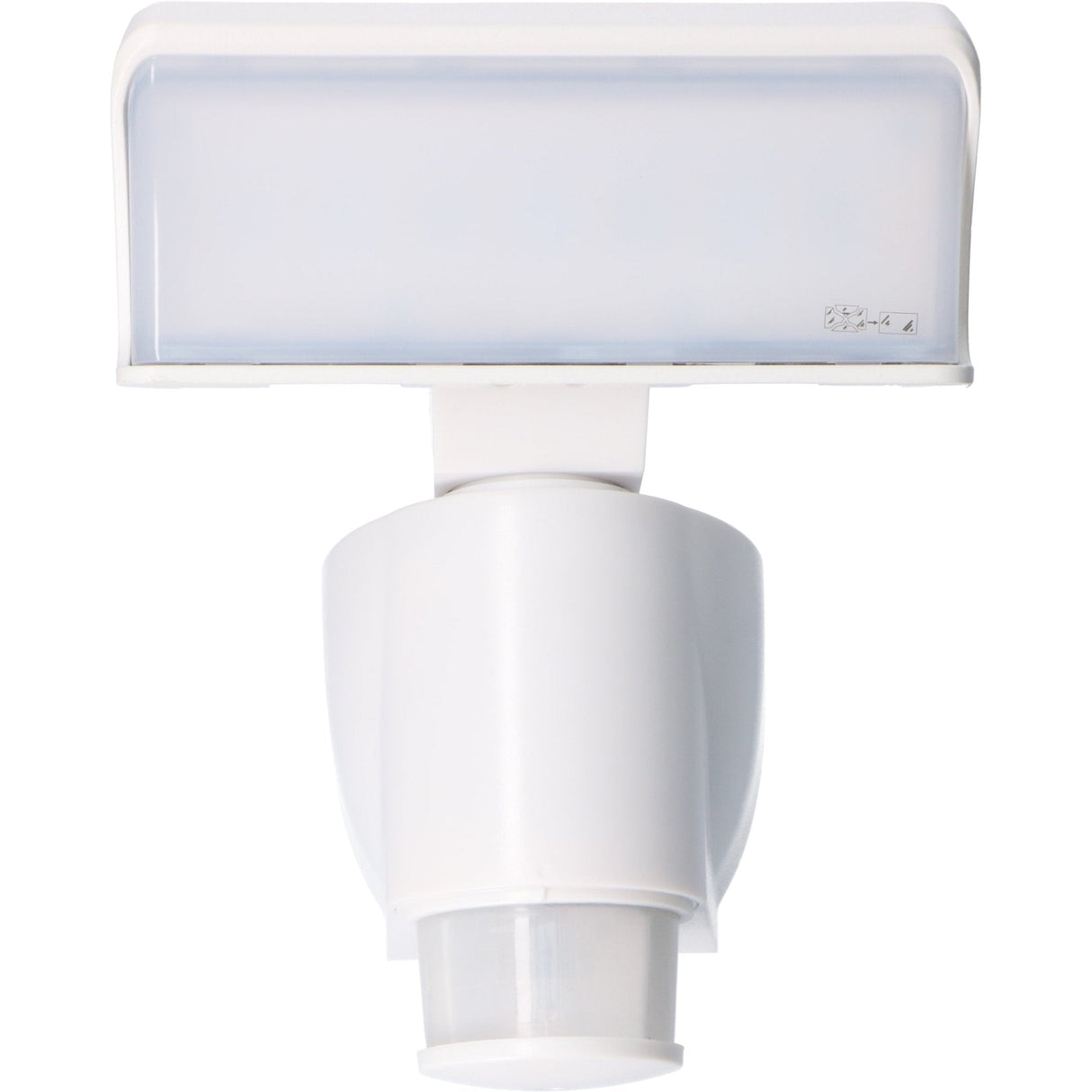 LED's Light LED Floodlight with Sensor - Automatic Motion Tracking - White