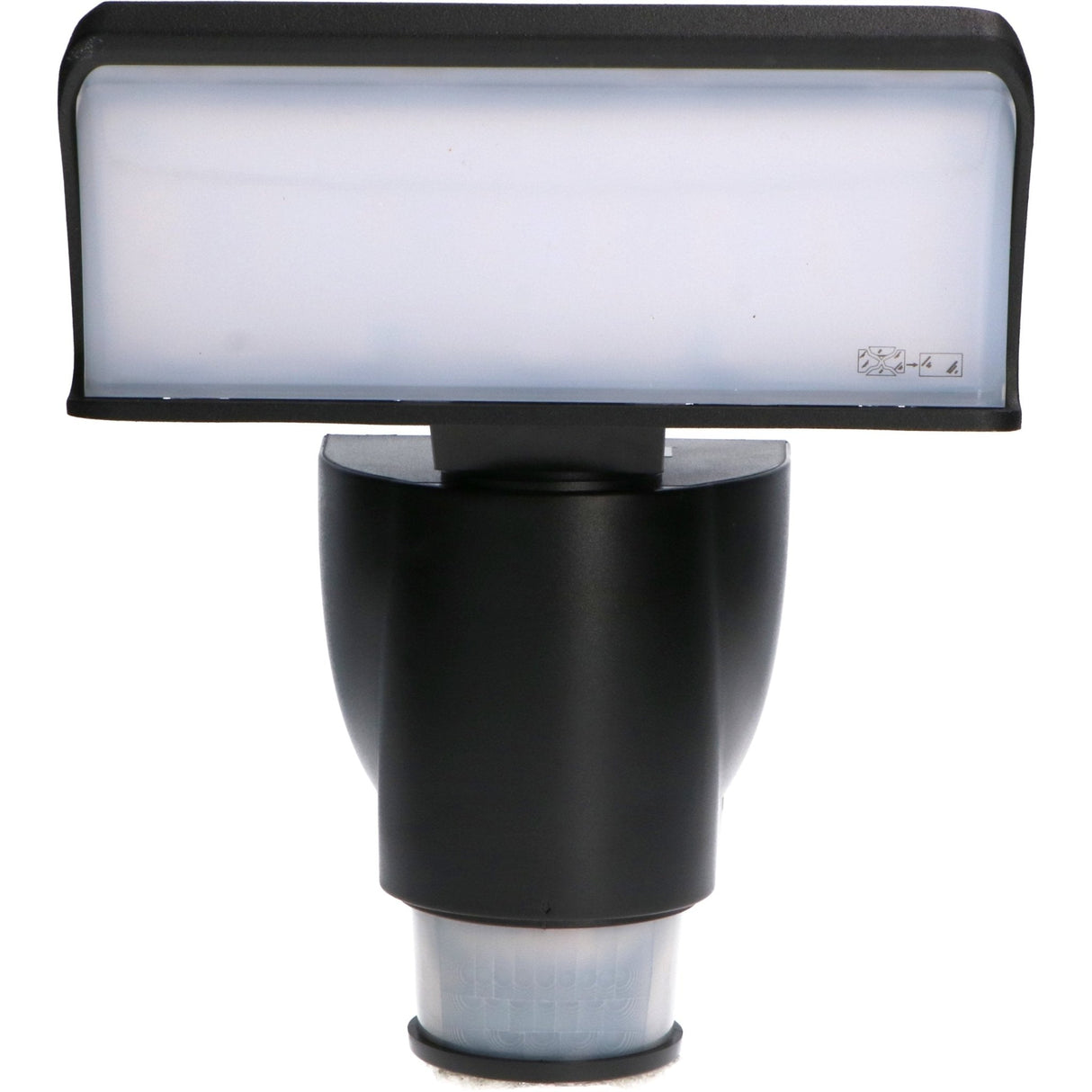LED's Light LED Floodlight with Sensor - Automatic Motion Tracking - Black