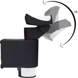 LED's Light LED Floodlight with Sensor - Automatic Motion Tracking - Black