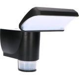 LED's Light LED Floodlight with Sensor - Automatic Motion Tracking - Black
