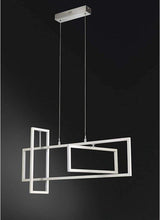 Frame LED Pendant Lamp - Rotatable warm white light - Adjustable height - Square