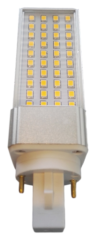 G24 LED lamp | energy saving lamp | 6W=60W | warm white 3000K