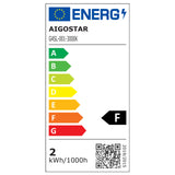 G4 steeklampje warmwit | LED spotje 1.3W~130Lm=13W | 3000K 12V DC - LEDPLANET.NL